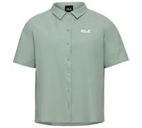Jack Wolfskin Prelight Suncool Short Sleeve Shirt Vert L Femme