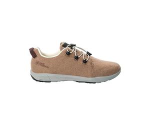 Jack Wolfskin Women's Spirit Wool Low W Sneaker, Afterglow, 39.5 EU