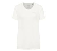 Jack Wolfskin T-shirt manches courtes Tech Blanc Femme Taille L