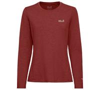 Jack Wolfskin - Women's Trail L/S - T-shirt technique - XL - merlot