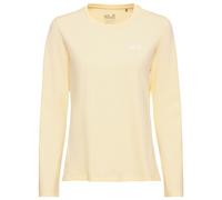Jack Wolfskin - Women's Trail L/S - T-shirt technique - XL - vanilla cream