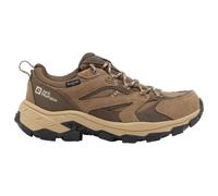 JACK WOLFSKIN Chaussure basse 'VOJO TOUR' beige / marron / brocart, Taille 39