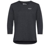 Jack Wolfskin - Women's Wildtrail 3/4 - T-shirt technique - L - phantom