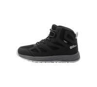 Jack Wolfskin Woodland 2 Texapore Mid K Chaussures de Marche Unisexe pour Enfant, Phantom, 37 EU