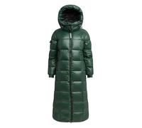JACK1T Veste outdoor ' EZ Boxed Ultra Lang Puffer Lux ' marron, Taille XS