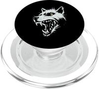Jackal Coyote PopSockets PopGrip pour MagSafe