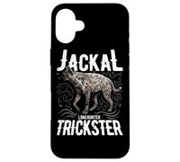 Jackal Lone Trickster - Un Amoureux drôle de chacal Coque pour iPhone 16 Plus
