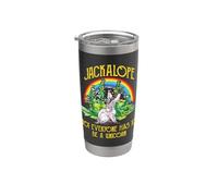 Jackalope Not Everyone Has To Be A Unicorn Rainbow Camping Gobelet isotherme en acier inoxydable double paroi