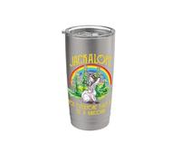 Jackalope Not Everyone Has To Be A Unicorn Rainbow Camping Gobelet isotherme en acier inoxydable double paroi