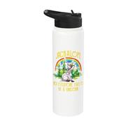 Jackalope Not Everyone Has To Be A Unicorn Rainbow Camping Stainless Steel Insulated Water Bottle