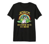 Jackalope Not Everyone Has to Be A Unicorn Rainbow Camping T-Shirt Haut de Gamme
