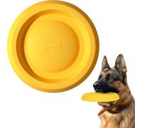 Jackanna Frisbee pour chien, anneau de traction interactif pour chien, jouet de préhension doux et léger, peut nager dans l'eau, jouet à mordre et à mâcher pour animal de compagnie (frisbee)