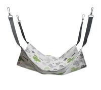 Jackanna Hamac suspendu pour chat, nid suspendu pour animaux de compagnie, laisse réglable et crochet en métal, balançoire double face pour chatons et lapins (style printemps/automne 7, XL)