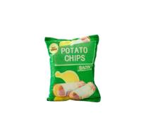 JACKANNA Jouet couineur pour chien - Sac à chips en peluche avec papier froissé - Jouet à mâcher auto-amusant pour chiens de petite/moyenne/grande taille (100 % sûr), vert