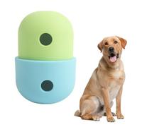 JACKANNA Jouet interactif à friandises pour chiens de petite, moyenne et grande taille (jaune et bleu)