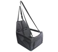 Jackanna Siège auto, niche pour chien de taille moyenne, avec matériau imperméable et maille respirante, noir, taille universelle