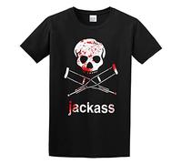 Jackass Warning Mens Casual T-Shirt Black Tee 3XL
