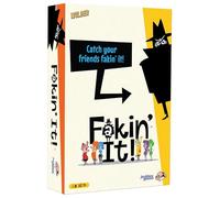 JACKBOX Games Fakin' It Jeu de société pour adultes et adolescents - Jeu de cartes de déduction sociale amusant pour enfants de 14 ans et plus - Jeu de société hilarant pour soirées de jeu en famille,