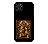 Jacked Alpha Wolf Walking Laser Eyes Vintage Kaiju Coque pour iPhone 11 Pro Max