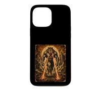 Jacked Alpha Wolf Walking Laser Eyes Vintage Kaiju Coque pour iPhone 13 Pro Max