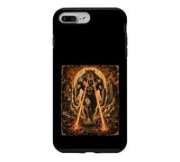 Jacked Alpha Wolf Walking Laser Eyes Vintage Kaiju Coque pour iPhone 7 Plus/8 Plus