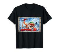 Jacked Grandpa va Nager avec Les Requins ! T-Shirt