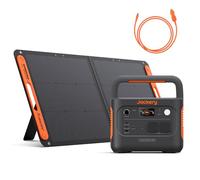 Jackery E1000 v2 Station Électrique & 100W Panneau Solaire & Câble Voiture