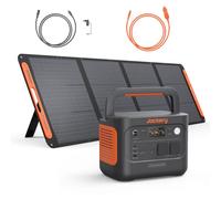 Jackery E1000 v2 Station Électrique & 200W Panneau Solaire & Kit de Câbles | 1070Wh Batterie LiFePO4, 1500W Sortie, 6 Ports de Sortie, Générateur Solaire pour Plein Air, Camping, Urgence