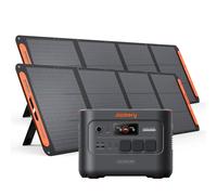 Jackery E3000 v2 Station Électrique Portable avec 2x200W Panneau Solaire | 3072Wh/3600W, Max 7200W LFP Batterie, 1.8H Charge Rapide, Générateur Solaire pour domestique, camping, urgences, camping-cars