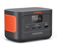 Jackery Explorer 100 Plus 99Wh/31000mAh Générateur Électrique Portable | LiFePO4 Batterie, puissance 128W, 3 ports USB-A/C avec charge rapide, idéal pour camping, voyage, extérieur et urgence