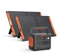 Jackery Explorer 1000 v2 Générateur Électrique Portable avec 2x100W Panneau Solaire, 1070Wh Batterie LFP, 1500W CA/100W USB-C Sortie, Charge Complète Rapide 1H pour Plein Air,Camping-car,Urgence
