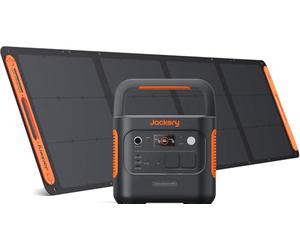 Jackery Explorer 2000v2 Générateur Solaire Portable avec 200W Panneaux Solaires, 2042Wh/2200W LiFePO4 Batterie (Max 4400W), Charge Rapide USB-C & UPS 20ms pour Camping, Camping-cars, Plein Air
