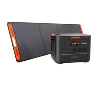 Jackery Explorer 3000v2 Générateur Solaire Portable avec 200W Panneau Solaire, 3072Wh/3600W (Max 7200W) LiFePO4 Batterie, 8 Ports de Sortie, 1.8H Charge Rapide pour Électricité de Secours, Camping-car
