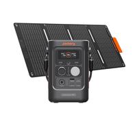 Jackery Explorer 300D Station Électrique Portable avec 40W Panneau Solaire | 288Wh Batterie LFP Ultra-Léger, Câble 2 en 1 pour Porter et Charger, 5 Portes USB-C/USB-A/CC 300W pour Plein Air,Télétravail