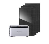 Jackery SolarVault 3 Pro Max Centrale de balcon 2500 W, système de stockage solaire 4 MPPT avec entrée PV de 4000 W, 2000 W avec 4 panneaux solaires de 500 W, installation solaire puissante