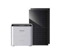 Jackery SolarVault 3 Pro Station électrique de balcon avec panneaux solaires bifacaux BP2500 et 900 W, stockage d'énergie extensible de 5,04 kWh, entrée PV 4000 W, 4 MPPT, stockage d'énergie solaire
