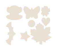 Jacket Repair Patches - Self Adhesive Hot Melt Glue | Cartoon Shapes | Down | Down Coat Patches - Sticky Fabric Hot Melt Adhesive | Cartoon Designs | Camping Tent Backpack Repair For Hiking Travel