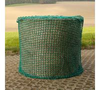 jackfru Filet à foin pour balles rondes Ø 180 x H 180 cm - Filet d'alimentation à mailles serrées 4,5 cm, filet stable pour balles de foin pour chevaux, filet rond durable pour prolonger le temps de