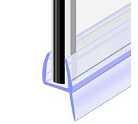 jackfru Joint de douche 200 cm, pour porte en verre de 6 mm, joint de rechange en PVC pour douche, imperméable ou cabine de douche (épaisseur 6 mm)