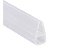 Jackfru Joint de douche de 200 cm pour paroi en verre de 6 mm - PVC imperméable de rechange, forme de U, 10 mm
