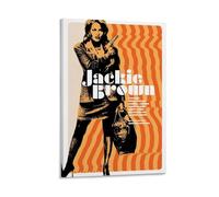 Jackie-Brown Poster vintage sur toile Art mural Décoration Impressions Poster moderne Toile Art Images pour salon chambre 60 x 90 cm