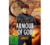 JACKIE CHAN/PLATT,OLIVER/QI,SHU/+ - ARMOUR OF GOD-CHINESE ZODIAC-UNCUT DVD NEUF