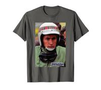 Jackie Stewart F1 Racing Driver Duffy Archive Photographie T-Shirt