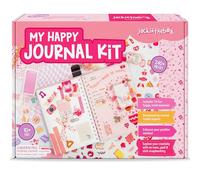 jackinthebox Journal à faire soi-même pour filles de 8 à 12 ans, 242 pièces, kit de journal, scrapbooking, comprend 10 exercices de santé mentale, journal pour filles de 8, 9, 10, 11, 12 ans