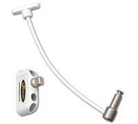 Jackloc Entrebâilleur pour fenêtre Push & Turn Blanc