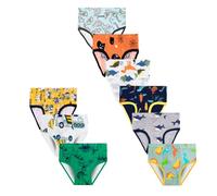 JackLoveBriefs Slips garçon sous-vêtements Pur Coton Garçon 2-3 Ans (Lot de 9,Taille :100,Multicolore)