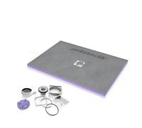 Jackon - Receveur de douche à carreler Aqua Centré 1200 x900x40mm siphon horizontal offert (4512089 + 4512007)