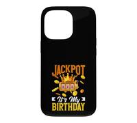 Jackpot It's My Birthday Slot Machine Casino Gambling Coque pour iPhone 13 Pro