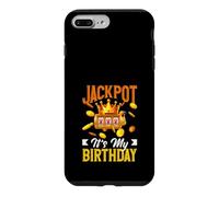 Jackpot It's My Birthday Slot Machine Casino Gambling Coque pour iPhone 7 Plus/8 Plus