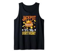Jackpot It's My Birthday Slot Machine Casino Gambling Débardeur